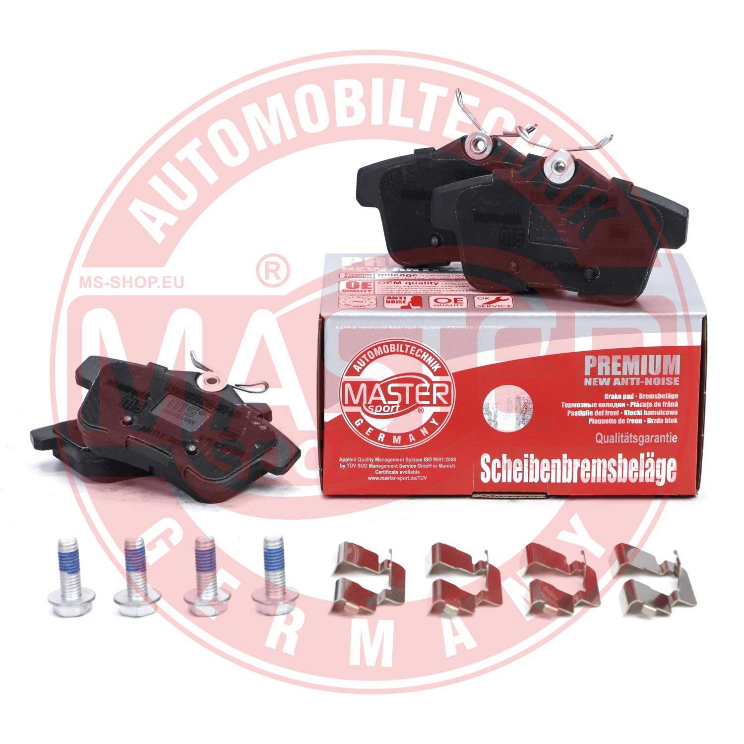 Placute frana MASTERSPORT GERMANY 13046027612N-SET-MS